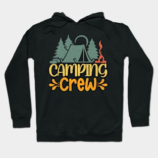 Camp Family Camping Trip Camper Matching Group Camping Crew Hoodie